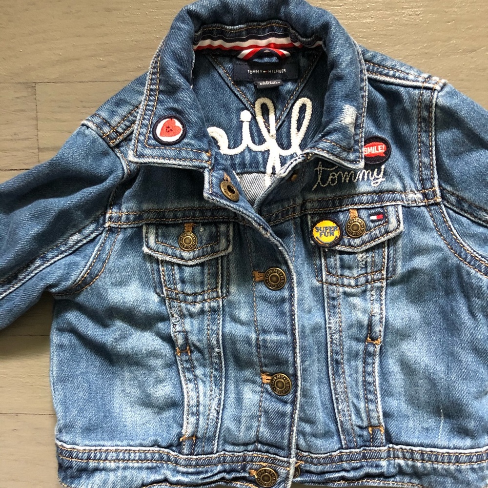 Tommy Hilfiger Denim jacket! Unique piece